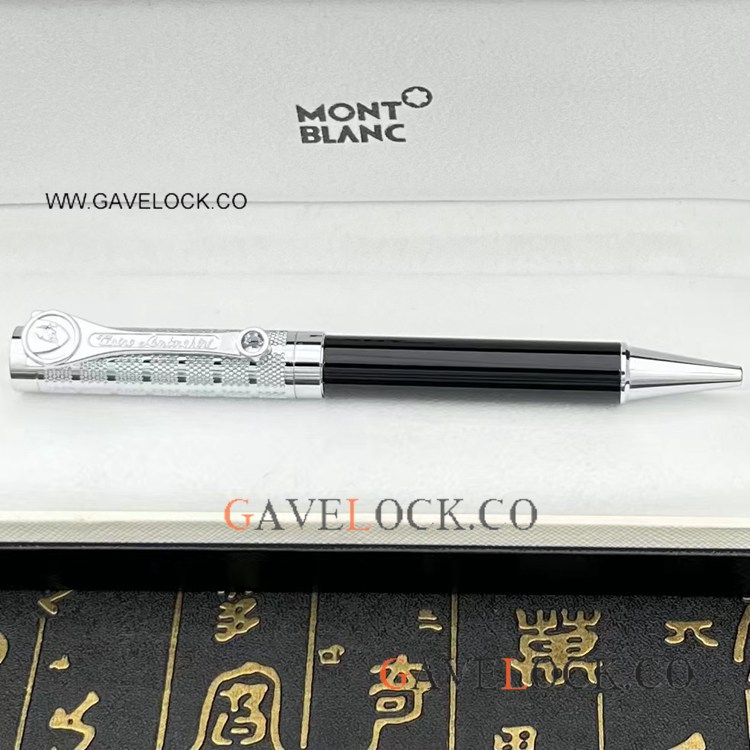 Lamborghini Writers Edition Silver and Black Ballpoint